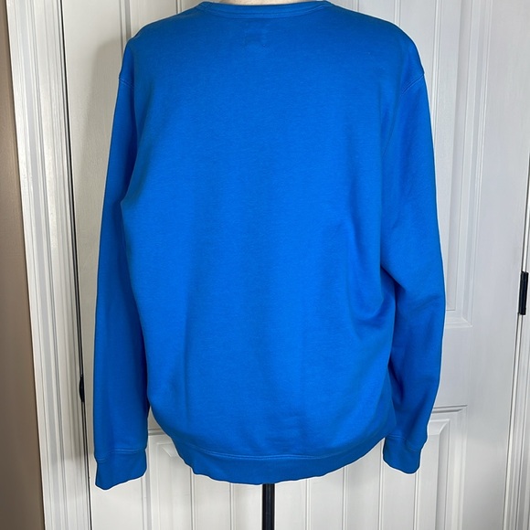 Gap Original Logo Pullover Sweatshirt Men’s Size XL Color Brezy blue - Picture 5 of 9